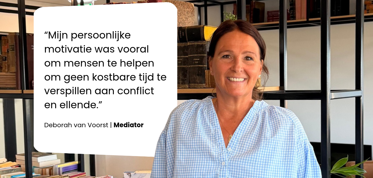Mensen helpen om geen kostbare tijd te verspillen aan conflict en ellende