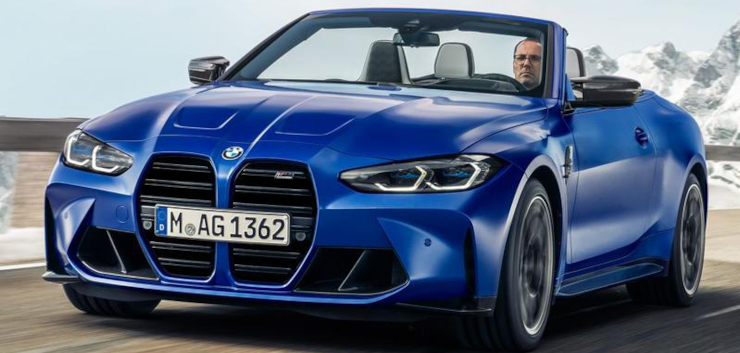 Auto’s – BMW M4 Competition Cabriolet: donder en bliksem