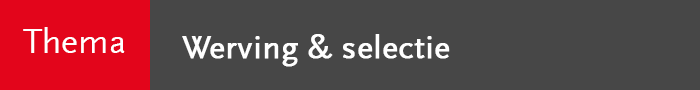 Werving & selectie