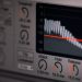 Close-up of audio editing software interface featuring waveform and controls.
