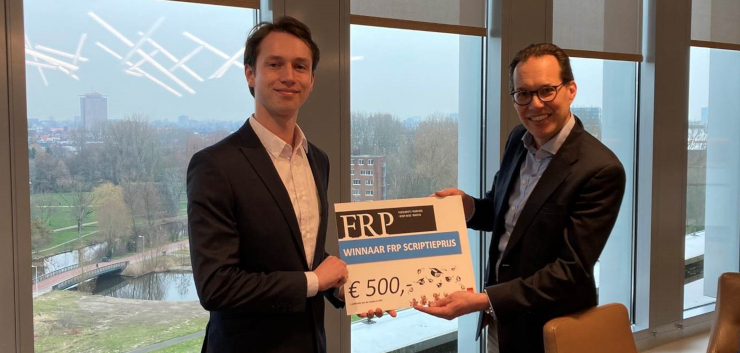 Koen Vrieling, winnaar FRP Scriptieprijs 2022: 